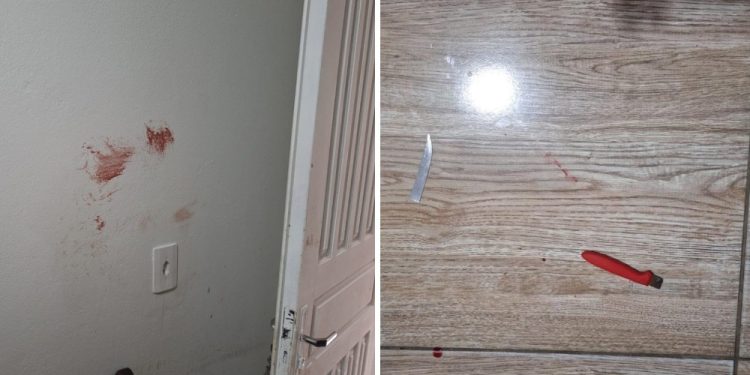Terror em Gaspar: mulher sofre múltiplas facadas dentro de casa