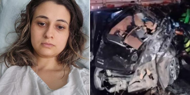 Acidente na BR-101 mobiliza Gaspar e Ilhota em campanha por Maiara Rúbia