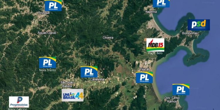 Cinturão político: PL de Jorginho conquista cidades e vira força hegemônica na região