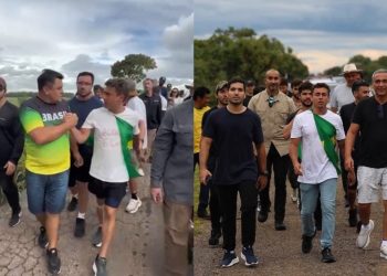 De Blumenau a Brasília: pastor que já foi preso por Moraes esteve na caminhada de Nikolas