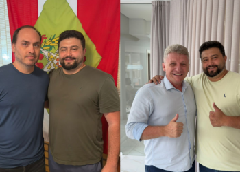 Pré-candidato bolsonarista a deputado federal Danilo Visconti recebe coordenador regional do Republicanos e fortalece articulação da direita para 2026