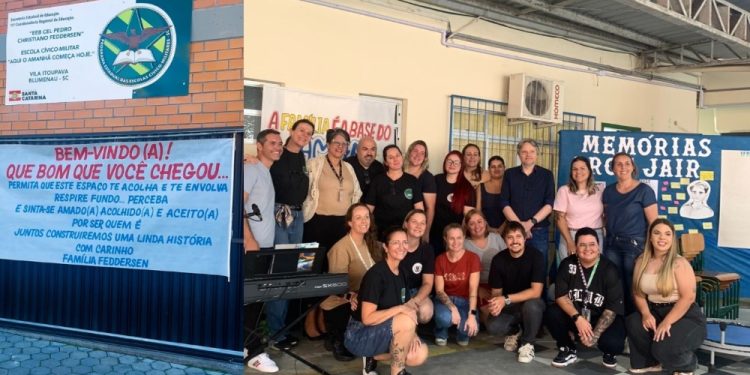 Dia da Família movimenta a EEB Cel Pedro Christiano Feddersen na Vila Itoupava, em Blumenau
