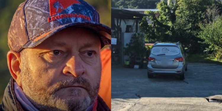 Carro de empresário morto é encontrado em lavação de veículos e suspeito é preso em Blumenau